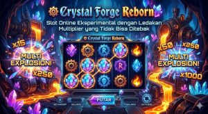 Read more about the article ⚙️ Crystal Forge Reborn: Slot Online Eksperimental dengan Ledakan Multiplier yang Tidak Bisa Ditebak